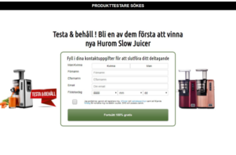 Win a Hurom Slow Juicer