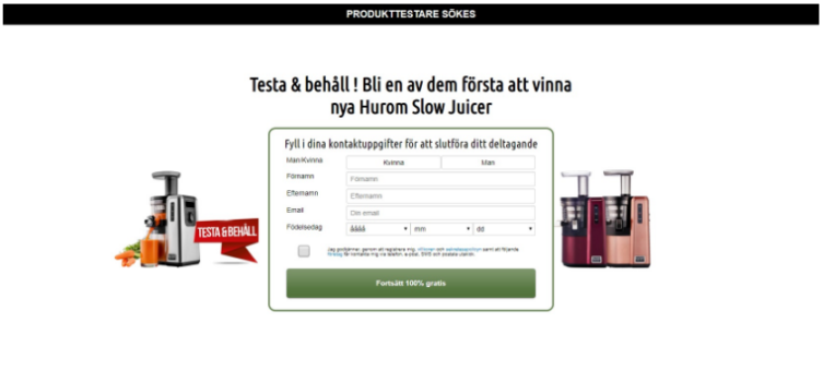 Win a Hurom Slow Juicer